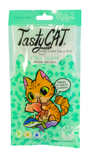 TastyCat Atún & Calamar