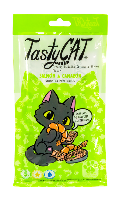TastyCat Salmón & Camarón